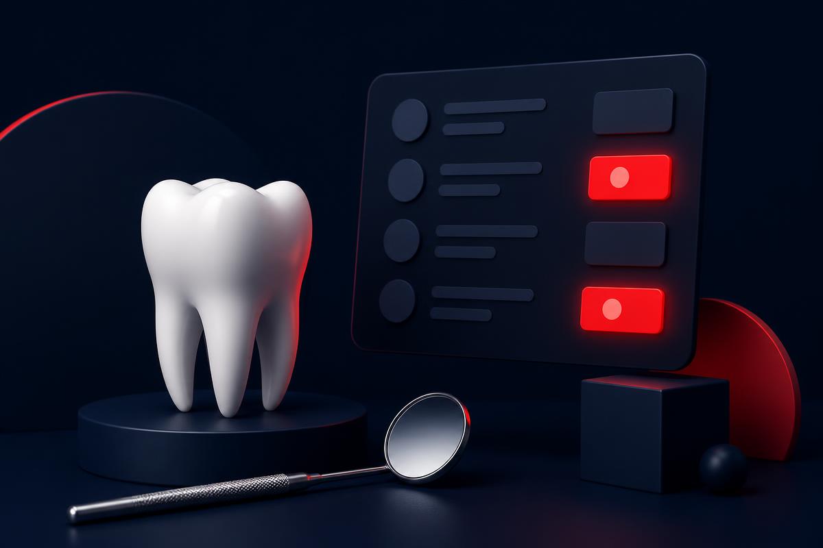 Illustration of dental practice appointment reminder automation